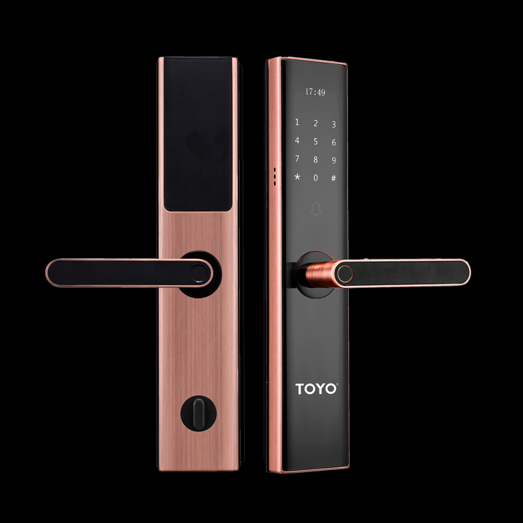 TOYO智能門鎖G2推拉式平板指紋鎖