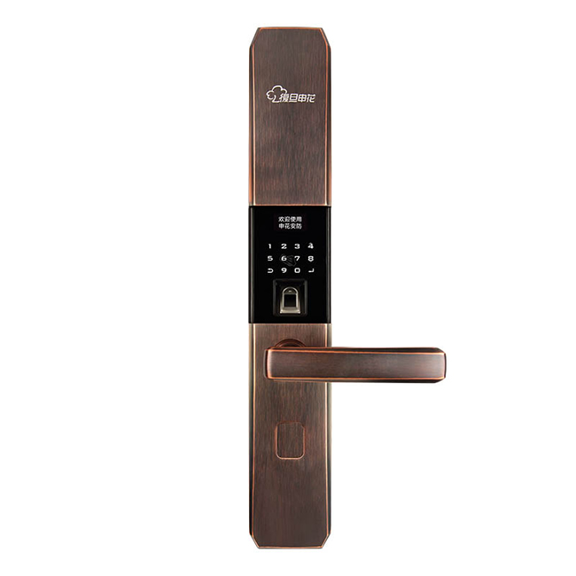 復(fù)旦申花智能鎖 E5防盜門智能滑蓋密碼刷卡鎖