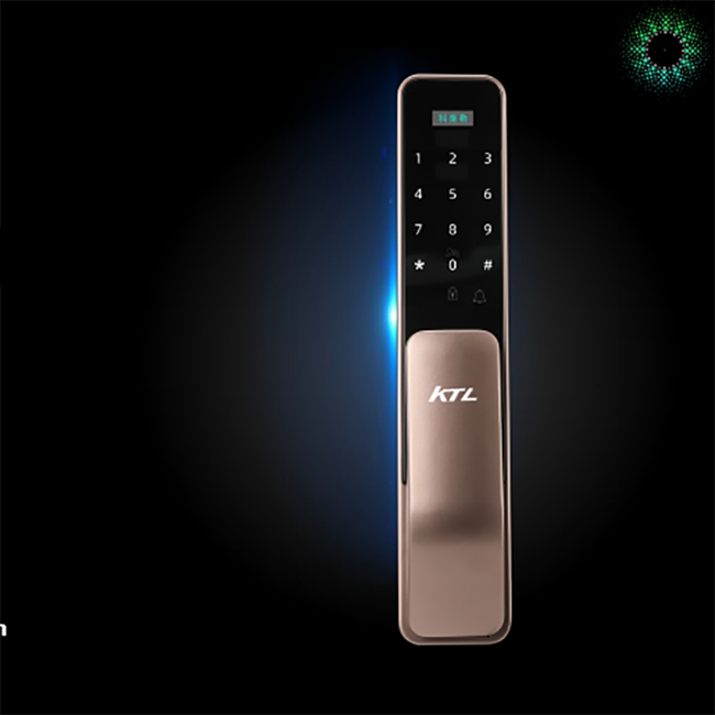 科泰勒智能鎖 K-5推拉式密碼指紋鎖