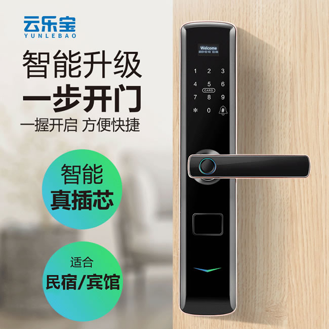 云樂寶智能鎖 X3家用防盜門密碼鎖遠(yuǎn)程密碼