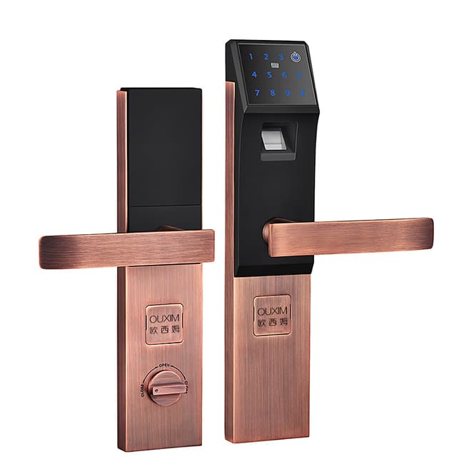 歐西姆智能鎖 M3628F家用防盜門指紋鎖智能鎖