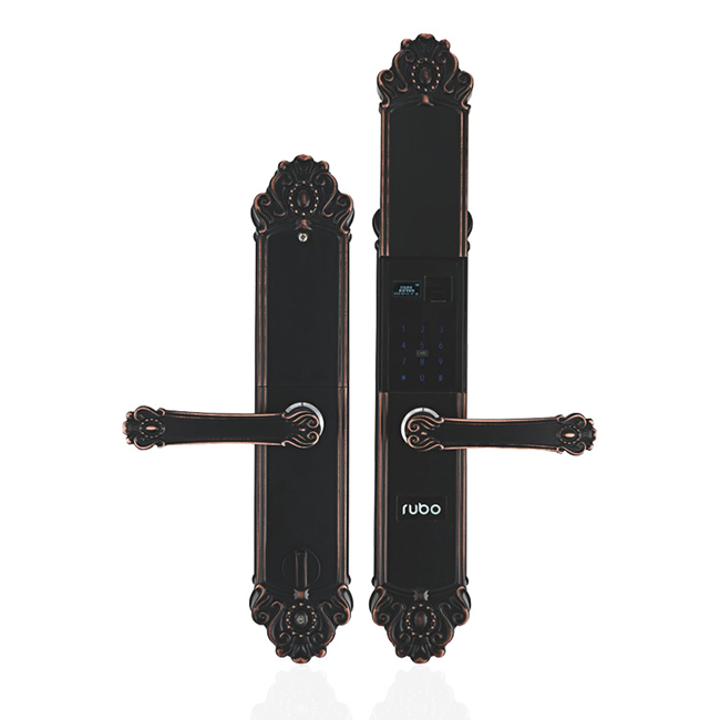 鹿博智能鎖 R9011自動(dòng)豪華別墅指紋鎖