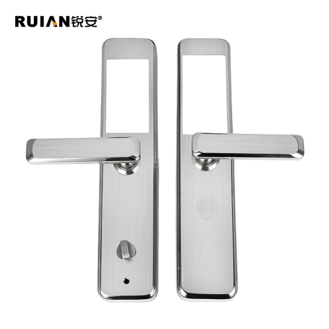 銳安 防盜不銹鋼RA-10電子鎖面板