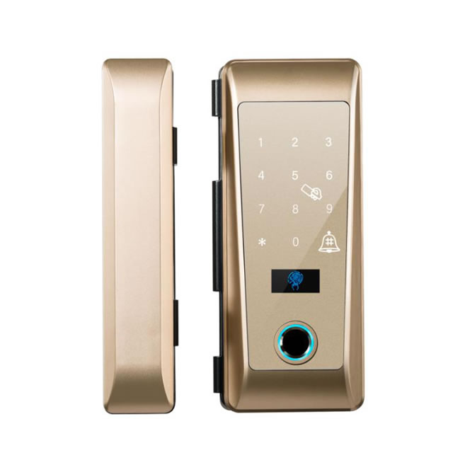 索立得智能鎖 SLD9301-J免開(kāi)孔免布線玻璃門鎖