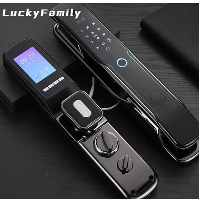 幸運(yùn)家智能鎖 鴻運(yùn)-005全自動(dòng)人臉識(shí)別智能門鎖