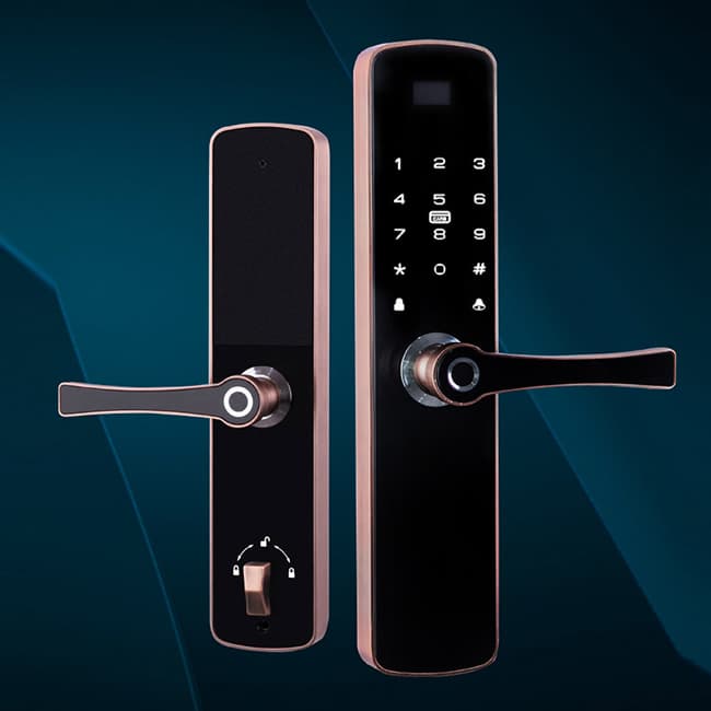 桂瓏智能鎖 GL3308指紋鎖家用防盜門密碼鎖