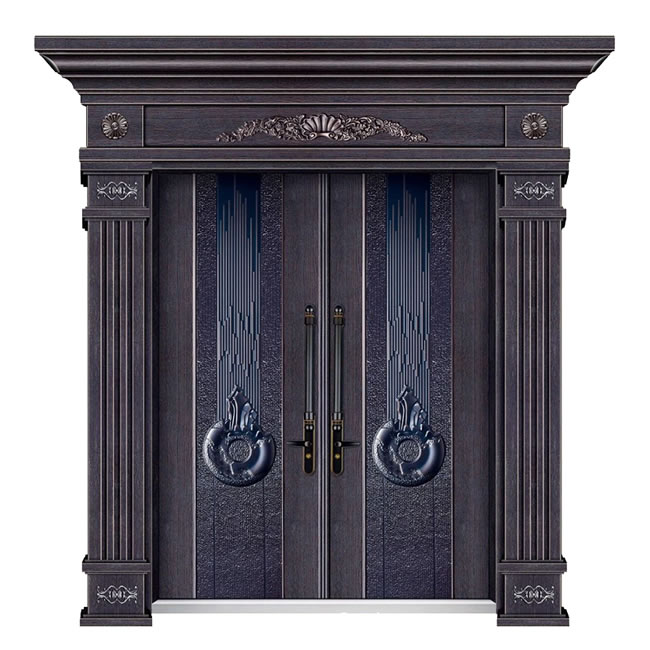 高雅居智能門 別墅大門雙開門進戶門