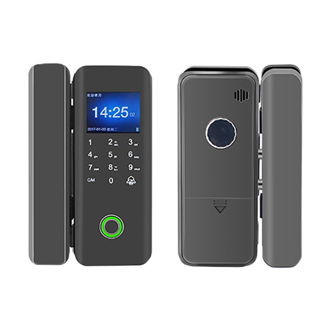 朗順智能鎖 LS-601辦公室玻璃門指紋鎖