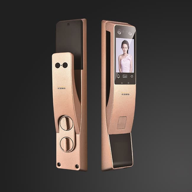 依蒙智能鎖 X3全自動3D人臉識別指紋鎖