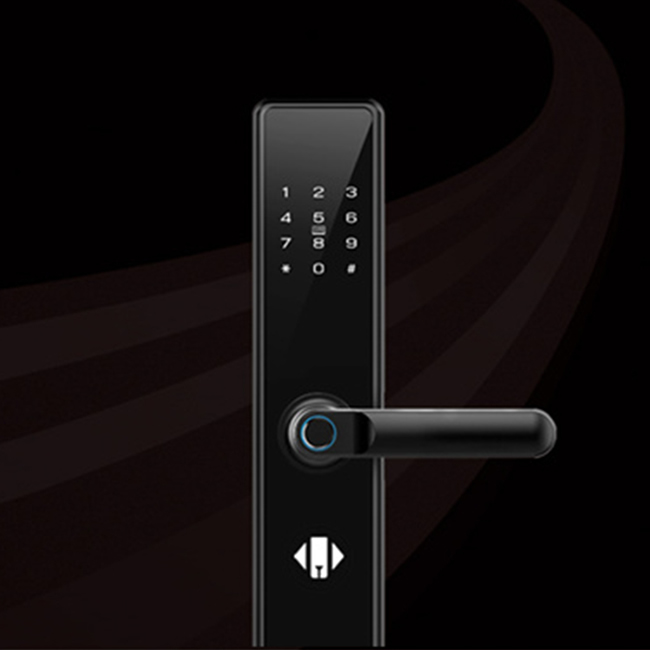 小犬智能鎖 防貓眼撥鍵 反鎖旋鈕設計