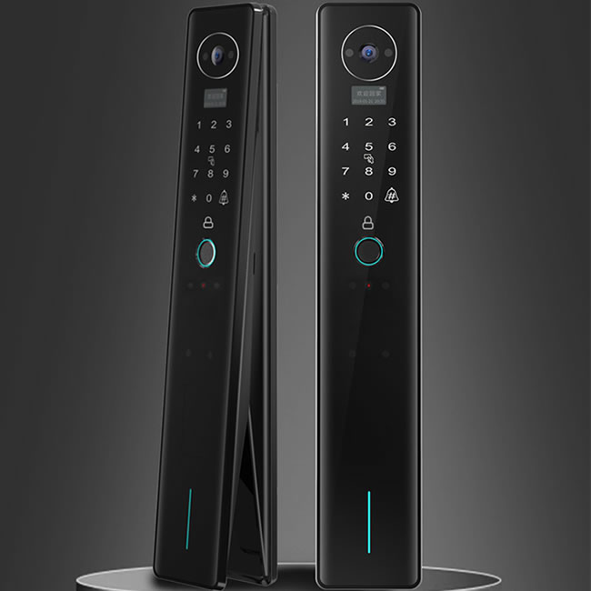 魅指智能鎖A8 3D人臉識別貓眼全自動鎖 