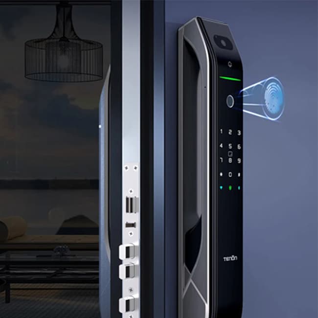 亞太天能A7F全自動指紋鎖 6種開鎖方式