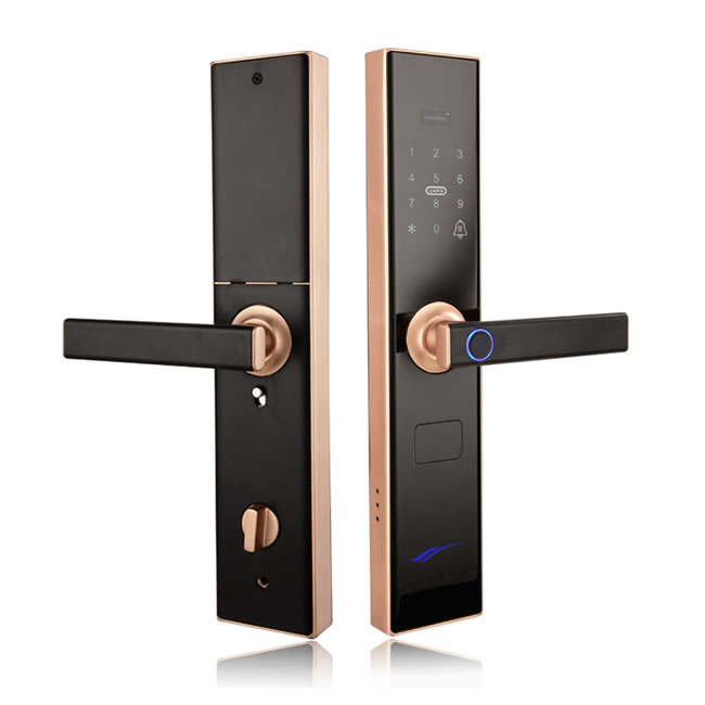 唐人街智能鎖H15一握開 智能貓眼WIFI手機遠程抓拍