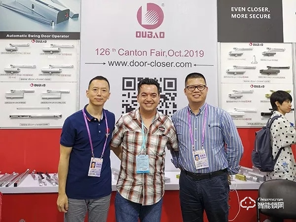 2019年秋季廣交會(huì)拉開帷幕，甌寶智能鎖盛裝出席