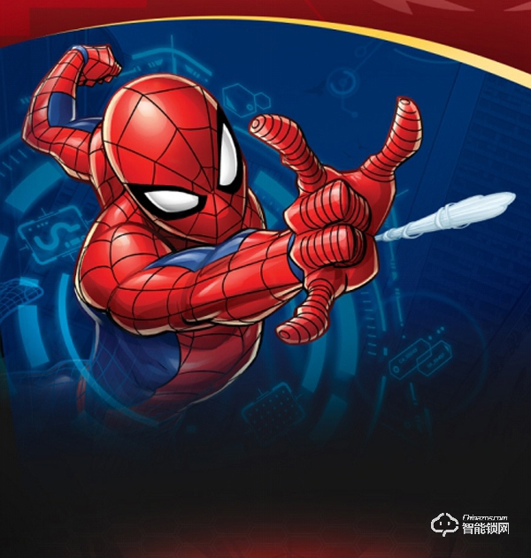 鹿客推出蜘蛛俠系列限量版智能門鎖，雙十一送給漫威迷最好的禮物