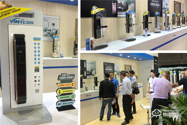 感受“超穩”的魅力，因特智能鎖亮相2019國際五金博覽會