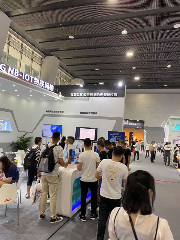 廣州建博會首日||天誠5G NB-IOT物聯(lián)網(wǎng)鎖成為行業(yè)引領(lǐng)者，科技創(chuàng)新締造民族品牌
