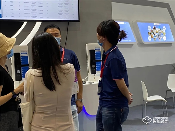 廣州建博會首日||天誠5G NB-IOT物聯(lián)網(wǎng)鎖成為行業(yè)引領(lǐng)者，科技創(chuàng)新締造民族品牌