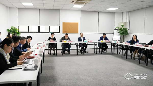 杭州市濱江區(qū)區(qū)委書記王敏帶隊調研德施曼，強調政企聯(lián)動，共同打造濱江智能鎖百億產(chǎn)業(yè)