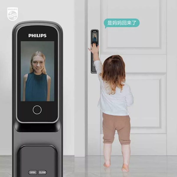 飛利浦智能鎖DDL708-V(P)-5HW可視智能鎖新品預售