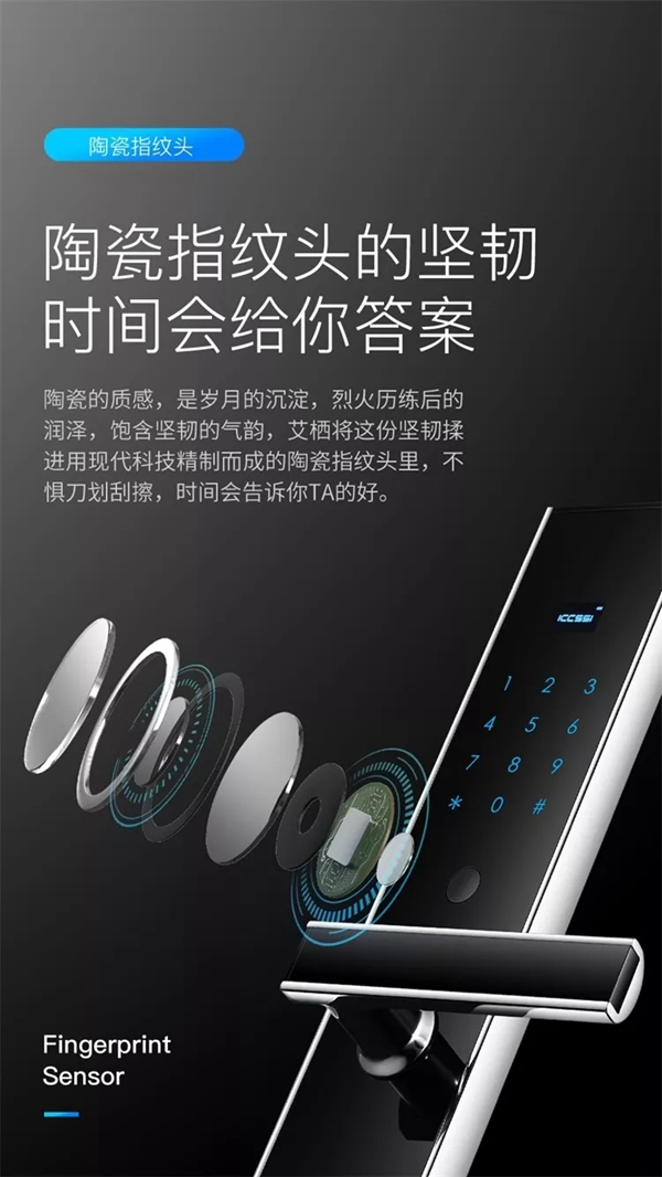 ICCSSI艾棲指紋鎖代言人任達華展現(xiàn)硬核演技！