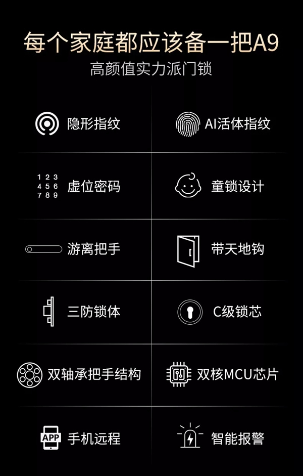 曼亞智能鎖新品A9十余項(xiàng)安全“黑科技”，抓住消費(fèi)者的心