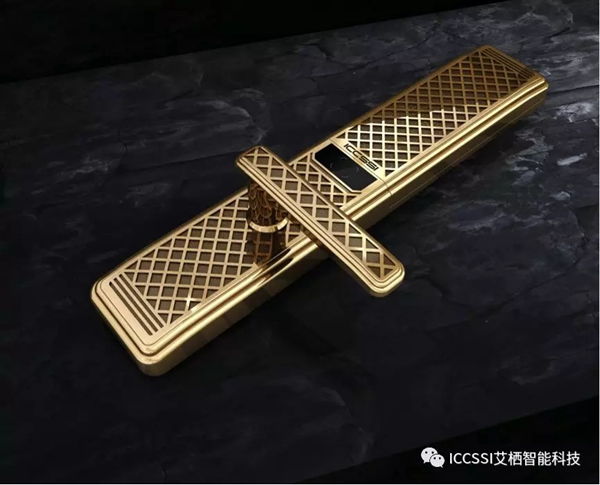 ICCSSI艾棲指紋鎖“網(wǎng)格”設(shè)計(jì)，好看又實(shí)用