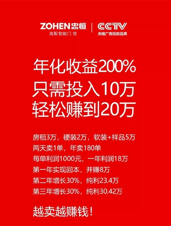 智能鎖經(jīng)銷商大調(diào)查丨忠恒智能鎖啟動(dòng)區(qū)縣級(jí)代理招募計(jì)劃