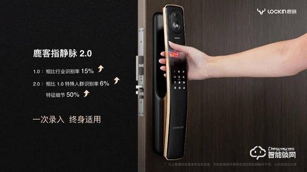 鹿客發(fā)布新品指靜脈智能鎖S50M可視化貓眼雙重守護(hù)