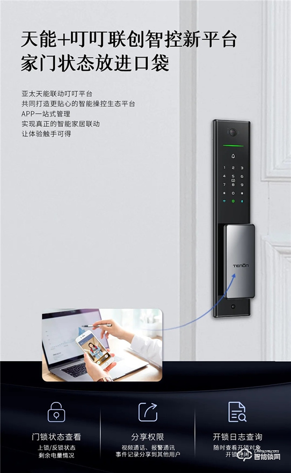 新品首發 | 智屏貓眼全自動智能鎖A5p震撼來襲！