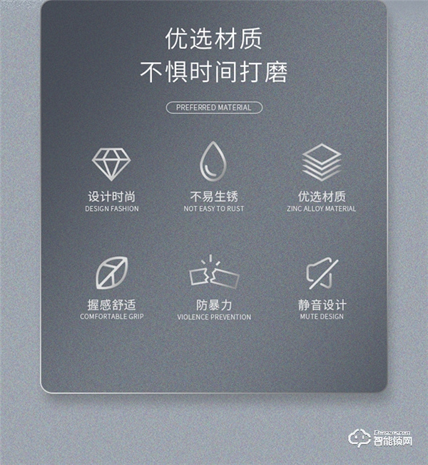 匯泰龍B1-Y 室內靜音隱形門鎖