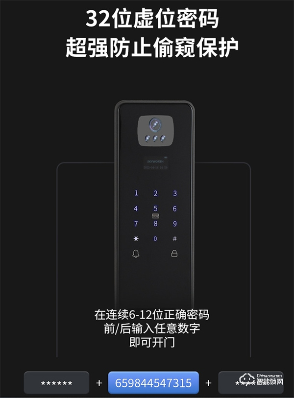創(chuàng)維智能鎖4大安全功能，你知道嗎？