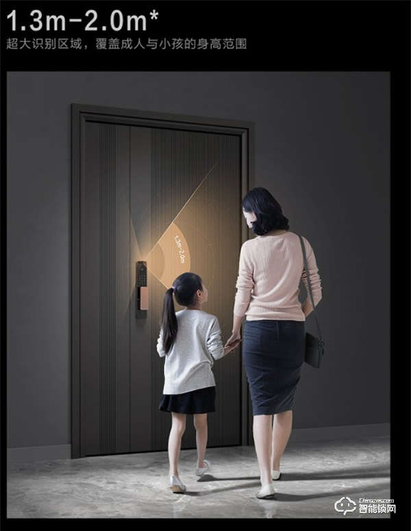 Aqara 人臉識別智能門鎖 D200 發布：3D結構光人臉識別，極暗環境，1秒解鎖！