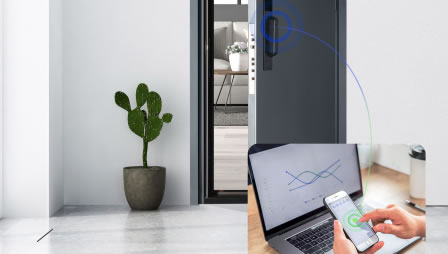 亞太天能智能鎖第二代智控入戶中樞系統(tǒng)T-Link Play 2.0 M12