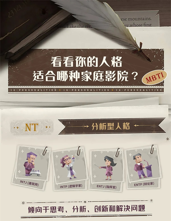 家庭影院也有MBTI？快來看你適合哪種“人格”的影院！