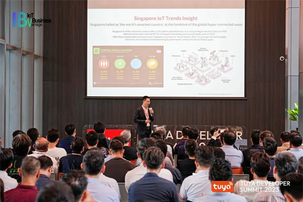 涂鴉持續(xù)拓展IoT互聯(lián)應(yīng)用場景，TUYA開發(fā)者大會(huì)（新加坡）加速構(gòu)建IoT生態(tài)