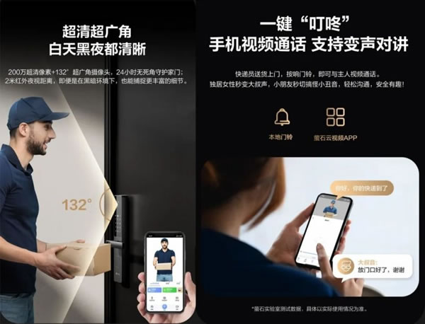 一握一推，螢石新款智能鎖帶你開啟便捷生活_2