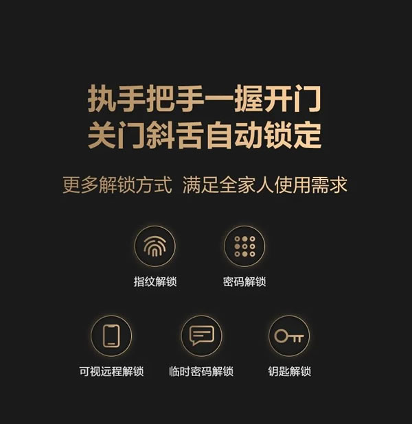 一握一推，螢石新款智能鎖帶你開啟便捷生活_6