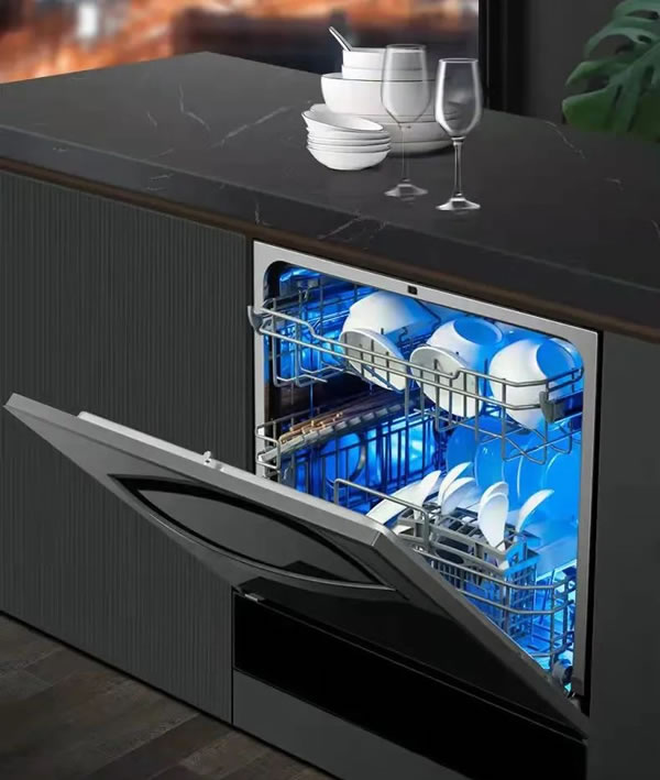 家庭“碗”美大師:榮事達智能家居嵌入式洗碗機_7