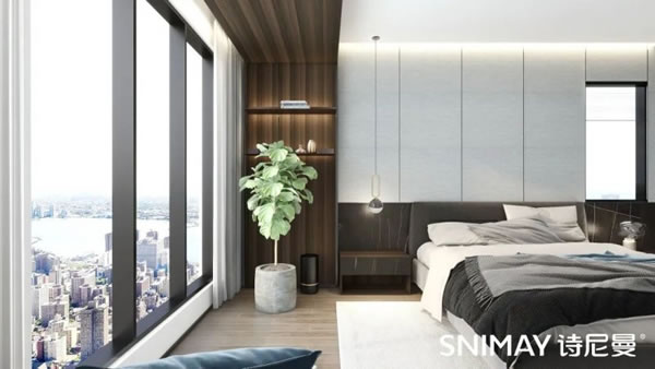 淺指智能鎖定制衣柜案例，輕奢玻璃配衣柜真的絕了_8