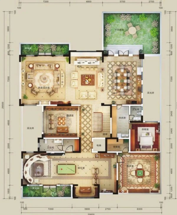 伊家人智能家居：智慧家庭高檔別墅解決方案！_14