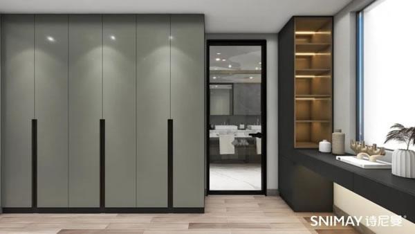淺指智能鎖：做好這幾個定制柜，戶型再小都能裝_12