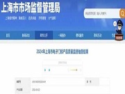 2024年上海市電子門鎖產品質量監督抽查結果公布