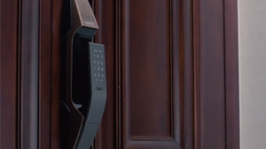 智能門鎖凱迪仕 廣告